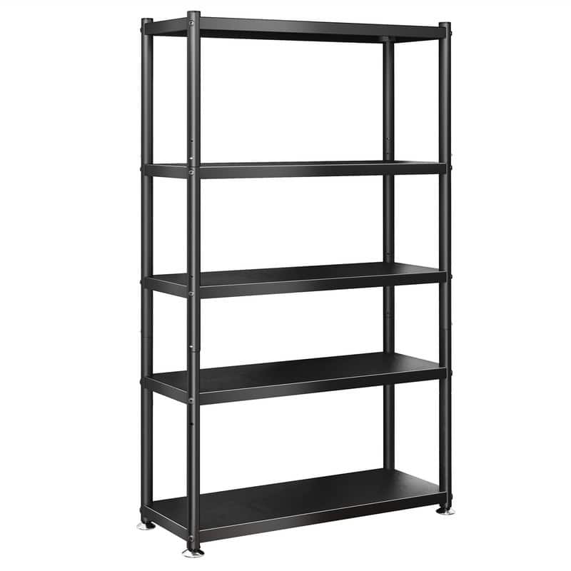 Storage Shelves with Rolling Wheels