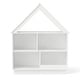 preview thumbnail 10 of 8, Costway Wooden Kids Dollhouse Bookshelf with Open Shelves - See Details