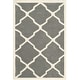 preview thumbnail 76 of 84, SAFAVIEH Handmade Chatham Eppie Modern Moroccan Wool Rug 2' x 3' - Dark Grey/Ivory - Rectangle