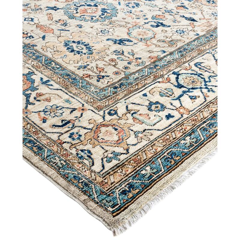 Serapi One-of-a-Kind Hand-Knotted Area Rug - Beige - 9' 9" x 14' 0"