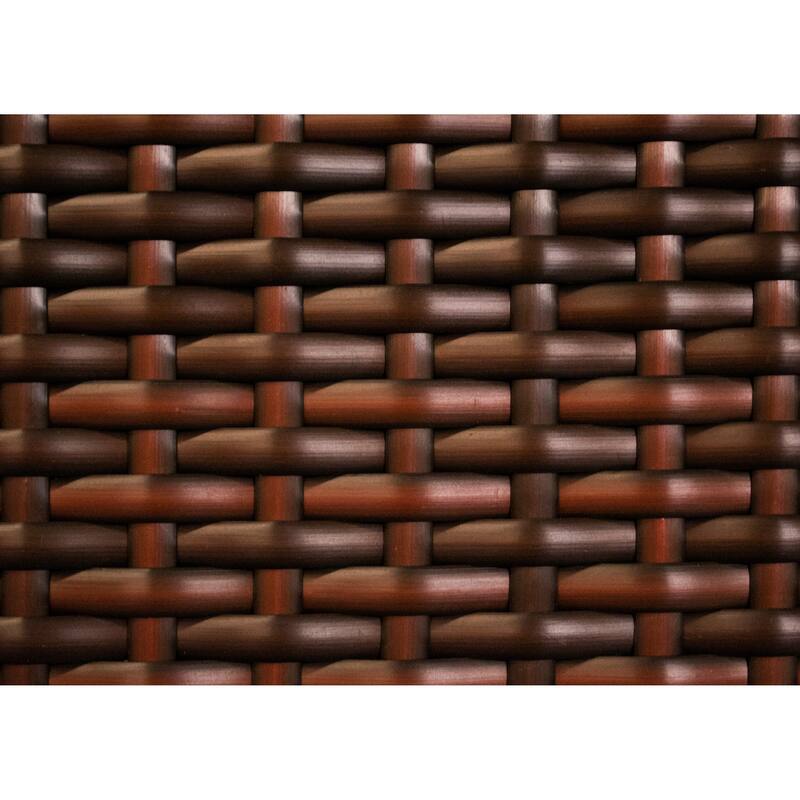 Large Outdoor Resin Wicker Storage Box with Waterproof Lid