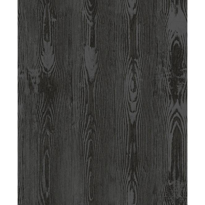 Brewster Jaxson Metallic Faux Wood Wallpaper - 21in x 396in x 0.025in