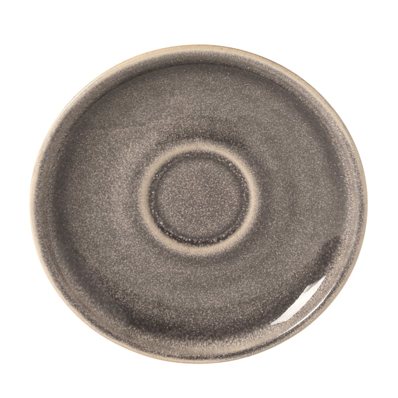 Gibson Elite Manila Bay 8-Piece Stoneware 5 oz Reactive Glaze Expresso & Coffee Cup and Saucer Set, Assorted Colors