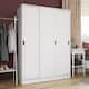 Option 52"-White-Louvered