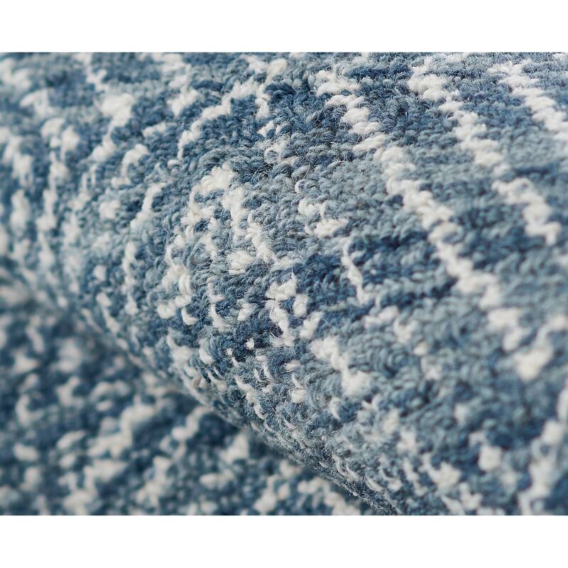 Momeni Mallorca Geometric Hand-hooked Wool Area Rug