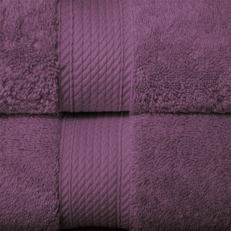 Superior Egyptian Cotton Pile Heavyweight Bath Towel Set of 2