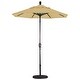 preview thumbnail 29 of 47, California Umbrella 6' Rd. Aluminum Patio Umbrella, Crank Lift, Push Button Tilt, Sunbrella fabric, Bronze Finish