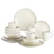 Vancasso Navia 16-piece Stoneware Dinnerware Set (Service for 4) - Cream