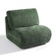 preview thumbnail 41 of 54, 33'' W Swivel Armless Sponge Filling Bean Bag Accent Chair Lounger