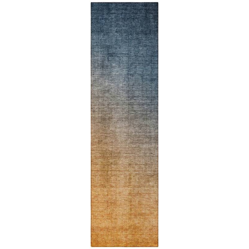 Alvalo Ombre Weather Resistant Blended Style Outdoor Rug