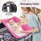 preview thumbnail 17 of 19, Babyjoy 4-in-1 Convertible Portable Baby Playard Newborn Napper with - See Details