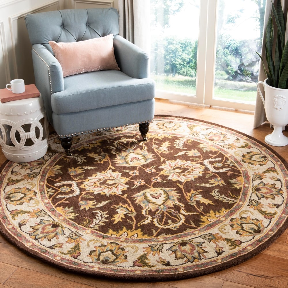 SAFAVIEH Handmade Heritage Star Gradient Traditional Oriental Wool Rug