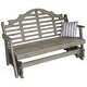 preview thumbnail 12 of 16, Pine 5' Marlboro Glider Gray Stain