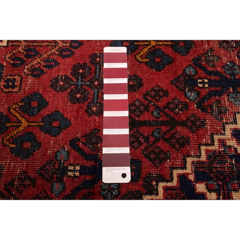 ECARPETGALLERY Hand-knotted Anadol Vintage Red Wool Rug - 4'3 x 6'5