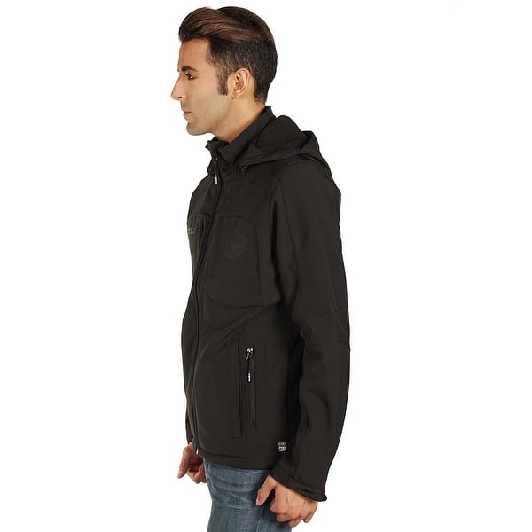 Shop Projek Raw Men S Soft Shell Jacket In Black Overstock