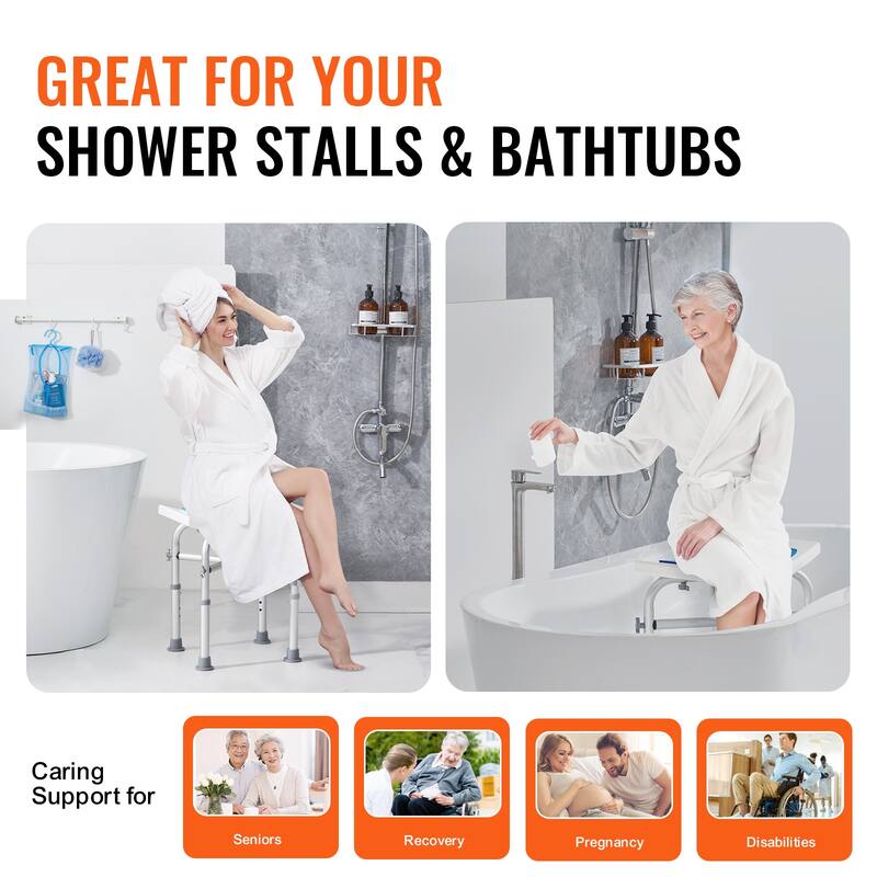 Shower Chair for Inside Shower for Elderly Disabled Adults Handicap