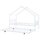 preview thumbnail 46 of 45, Metal Adorable House Twin Size House Bed with Twin Size Trundle Bed,Kids and Baby