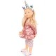 preview thumbnail 1 of 3, Gotz: Happy Kidz: Anna Unicorn - 19.5" Standing Poseable Doll, Kids 3+