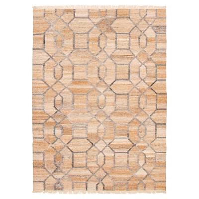 Ankara FW Brown Kilim 5'4" x 7'6" - 5'4 x 7'6