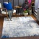 Artistic Weavers Millo Industrial Abstract Area Rug - 8'10" x 12'3" - Charcoal/Blue