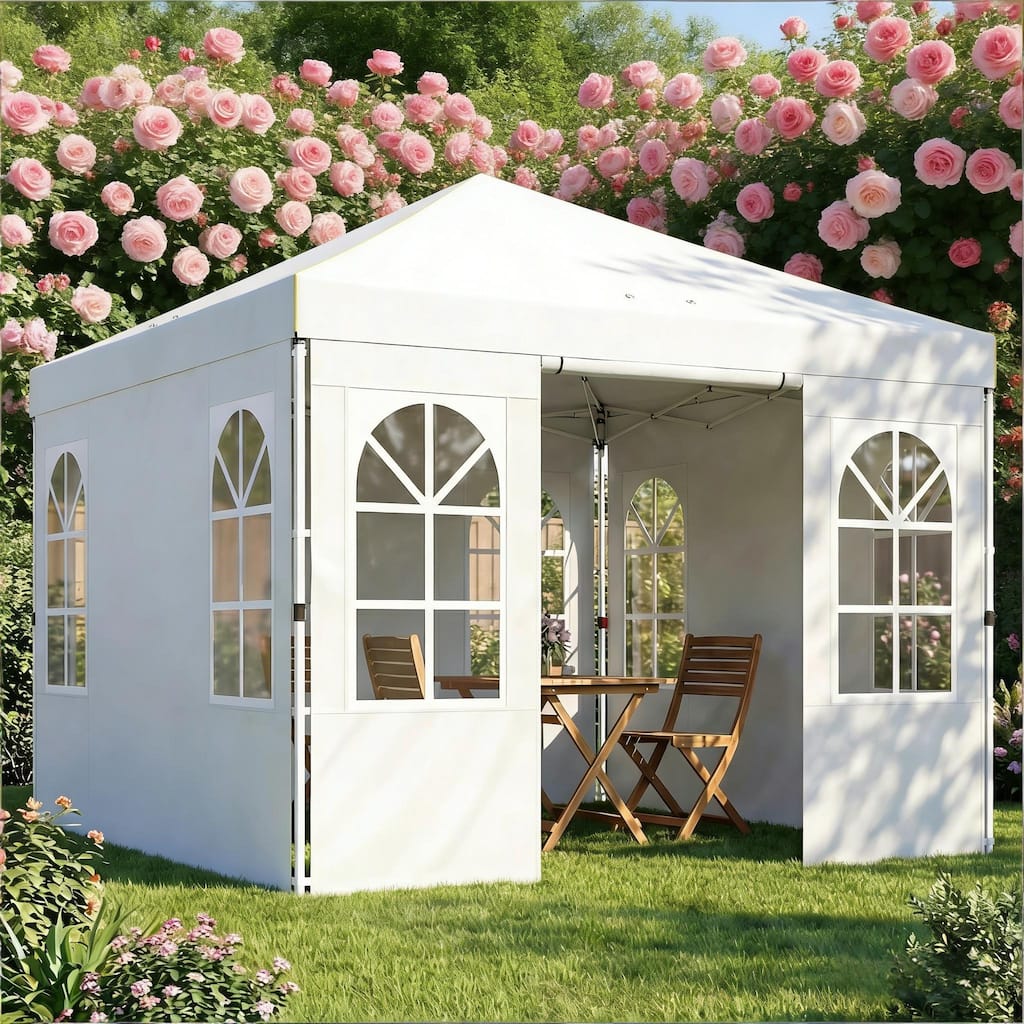 Stable Portable Pop Up Canopy Tent Instant Shelter