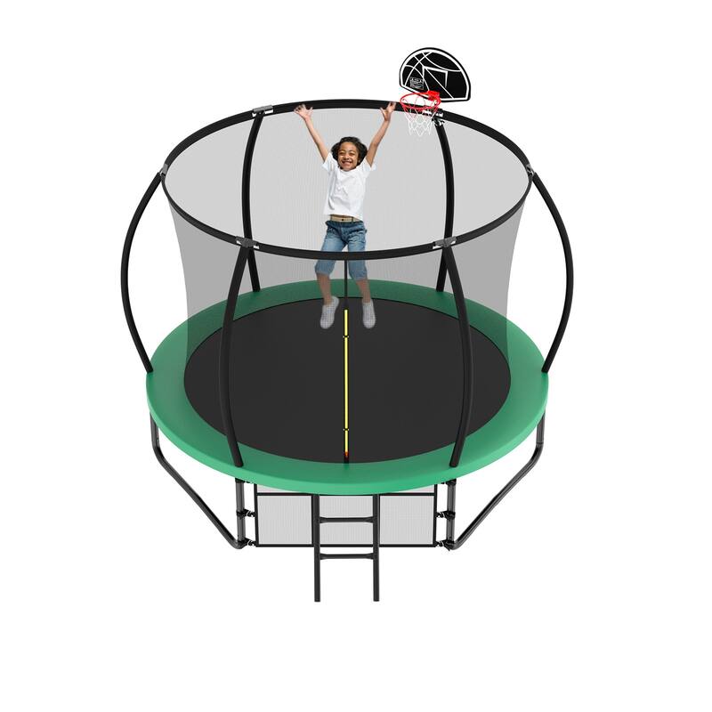 Spacious Design Trampoline Solid Base Structure, Safety Pad For Kid