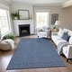 preview thumbnail 38 of 88, Premium Washable Super Soft Modern Imprints Mayfield Rug Blue - 10' x 14'