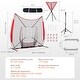 preview thumbnail 15 of 19, 7x7 ft Baseball Softball Practice Net with Carry Bag and Strike Zone