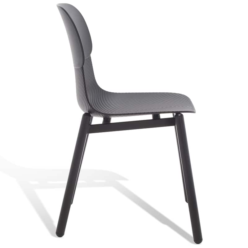 SAFAVIEH Couture Gonne Molded Plastic Dining Chair (Set of 2) - 21Wx21Dx33H