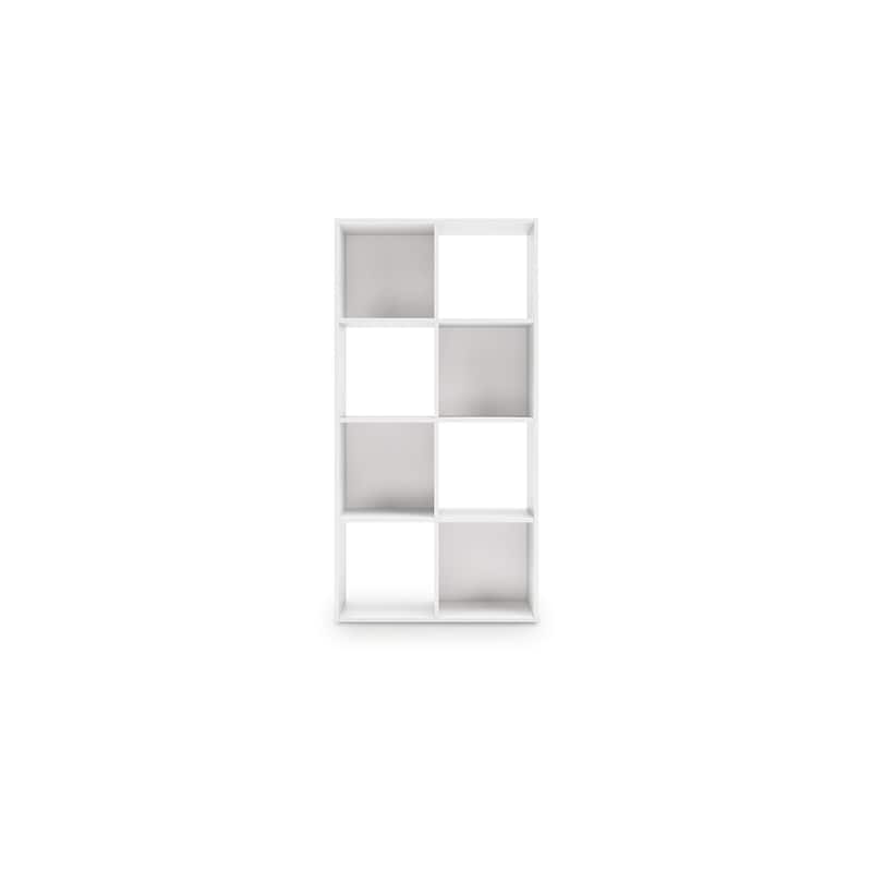 Signature Design by Ashley Onita White 8 Cube Organizer - 24" W x 12" D x 47" H