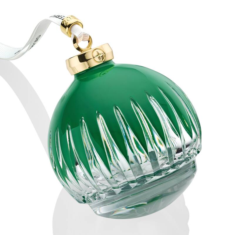 Waterford New Year Bauble Firework, Green