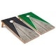 preview thumbnail 1 of 5, Dak Grey and Kelly Pyramid Outdoor Cornhole Set All-Weather 2x4 - Include ALL Accessories