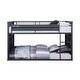 preview thumbnail 3 of 4, Twin Size Metal Container Bunk Bed with Integrated Guardrail