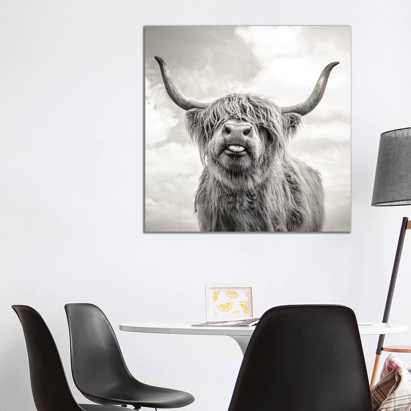iCanvas 'Funny Girl' by Mark Gemmell Canvas Print - 37x37x1.5