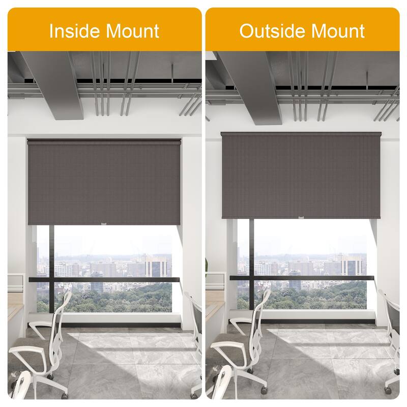8' x 8' Outdoor Roller Shades - 8'W x 8'L