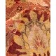 preview thumbnail 7 of 6, Mogul, One-of-a-Kind Hand-Knotted Area Rug - Pink, 6' 1" x 6' 2" - 6' 1" x 6' 2"