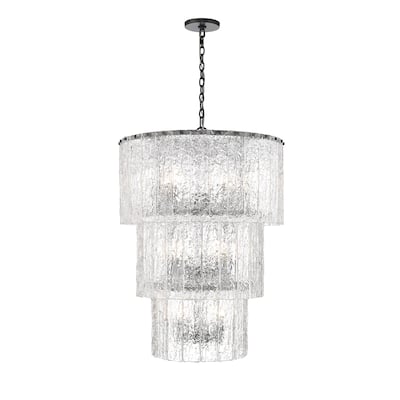 Z-Lite Glacier 12 Light Chandelier