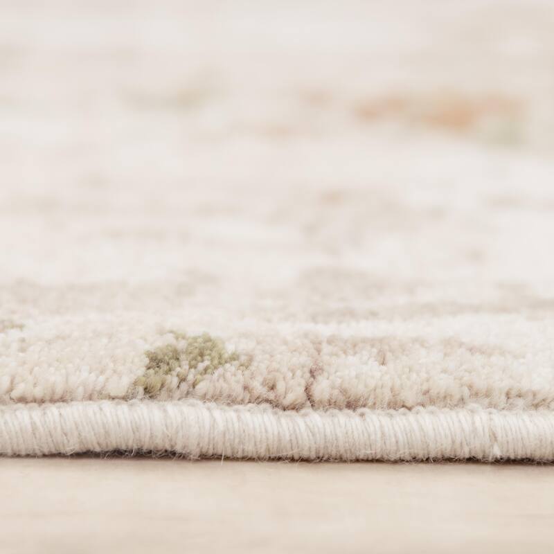 Alora Decor Sage Contemporary/Modern Rust Wool Area Rug