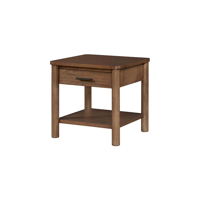 NPD Furniture Bloomfield Nightstand / Side Table - Dark Walnut