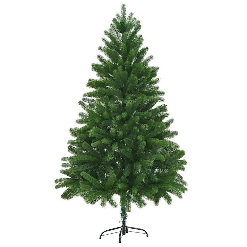 vidaXL Artificial Christmas Tree Green 70.9" PVC
