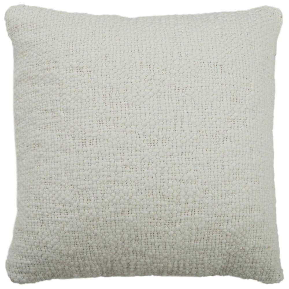 Rizzy Home Solid Textured Modern Throw Pillow