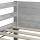 preview thumbnail 16 of 16, Twin over Twin Floor Bunk Bed with Safety Guardrails