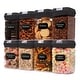 preview thumbnail 1 of 25, Cheer Collection Set of 8 Uniform Size Airtight Food Storage Containers
