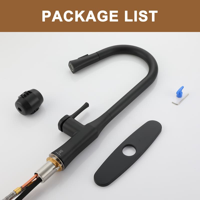 Single-Handle Pull-Out Sprayer Kitchen Faucet