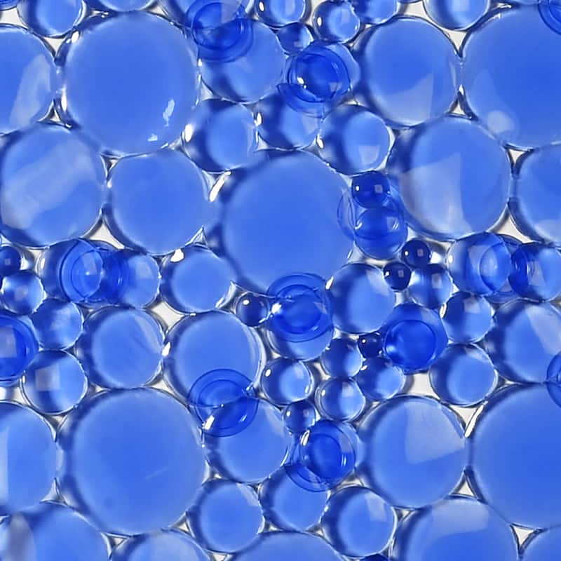 Bubbles Non-Slip Square Shower Mat 20 L X 20 W