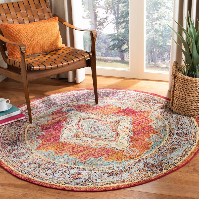 SAFAVIEH, Crystal Rozalija Vintage Boho Oriental Area Rug