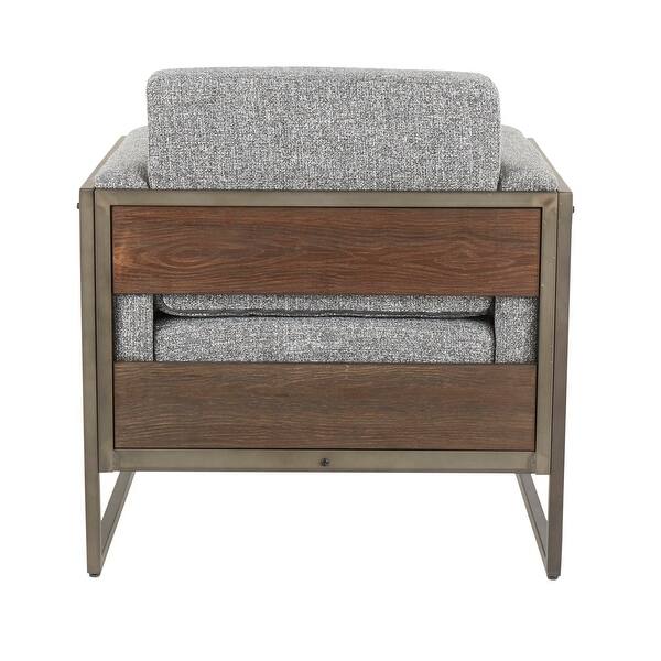 Carbon Loft Uzo Industrial Lounge Chair N A On Sale Overstock 28529405 Grey