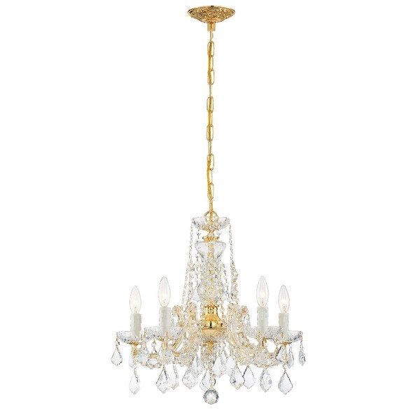 maria theresa gold chandelier