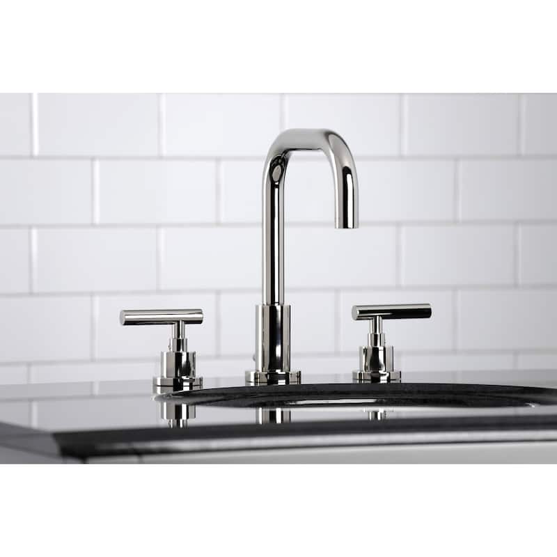 Kingston Brass Manhattan 8 in. Widespread Bathroom Faucet