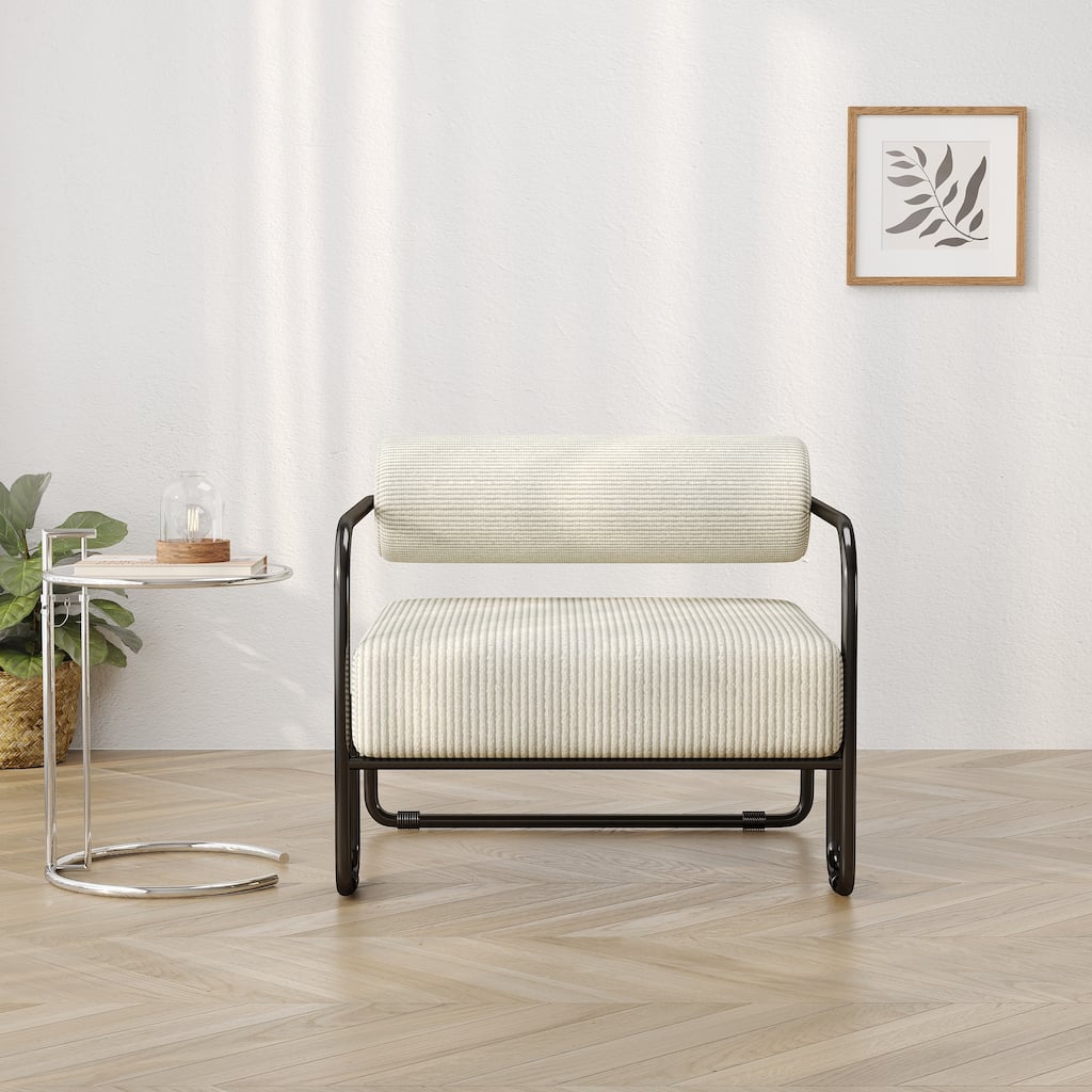 Lazy Individual Accent Iron Sofa Chairs